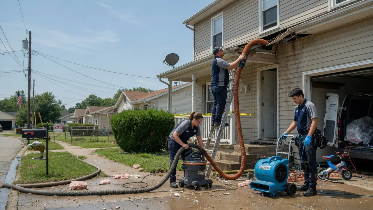 Water Damage Restoration in Falls, PA near me